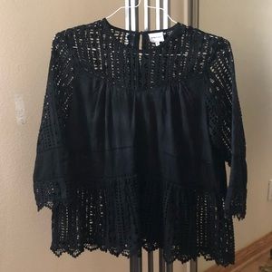 Bimba y Lola lace cotton top